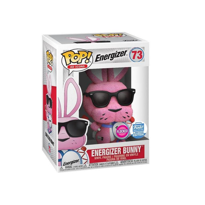 ENERGIZER BUNNY #73 Funko Pop! Ad Icons *FLOCKED* Limited Edition