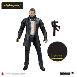 TAKEMURA 7" Cyberpunk 2077 Action Figure from McFarlane toys